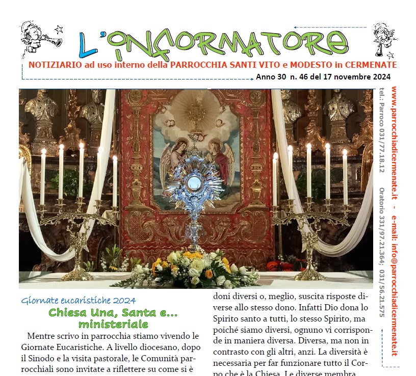L’Informatore del 17 novembre 2024