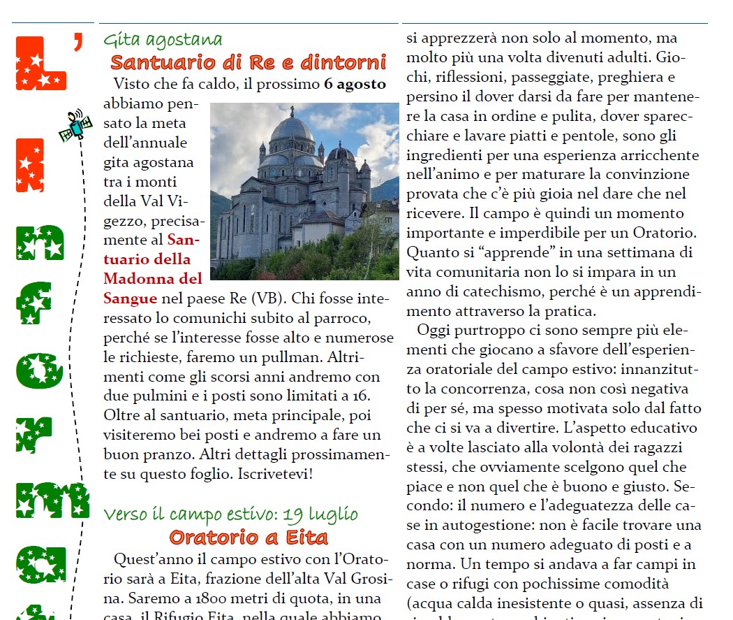 L’Informatore del 12 luglio 2026