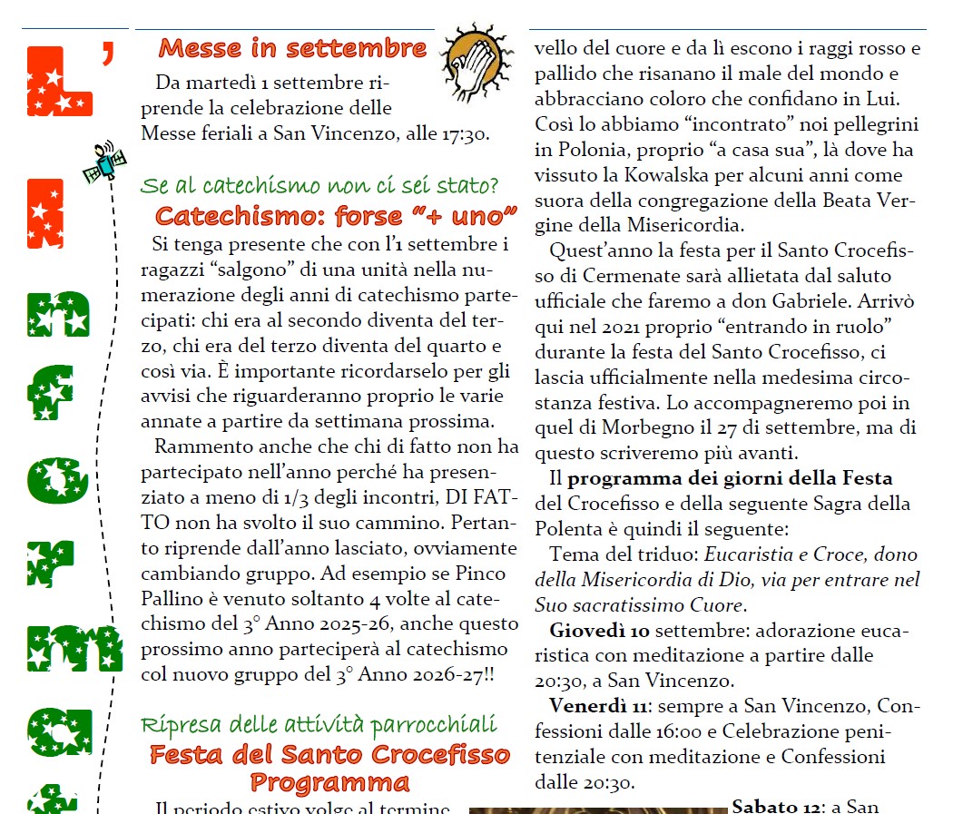 L’Informatore del 30 agosto 2026